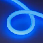 Светодиодная лента герметичная MOONLIGHT-BLACK-SIDE-G280-D25mm 24V RGB 360deg (14.4W/m, IP65, 1m, wire x1, Вывод боковой) Arlight 047199