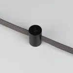 Чаша накладная промежуточная для монтажа ремня ART-INBELT-CANOPY-SURFACE-MID-V(BK) Arlight INBELT 47328