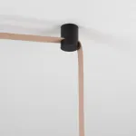 Чаша накладная промежуточная для монтажа ремня ART-INBELT-CANOPY-SURFACE-MID-H(BK)Arlight INBELT 47330