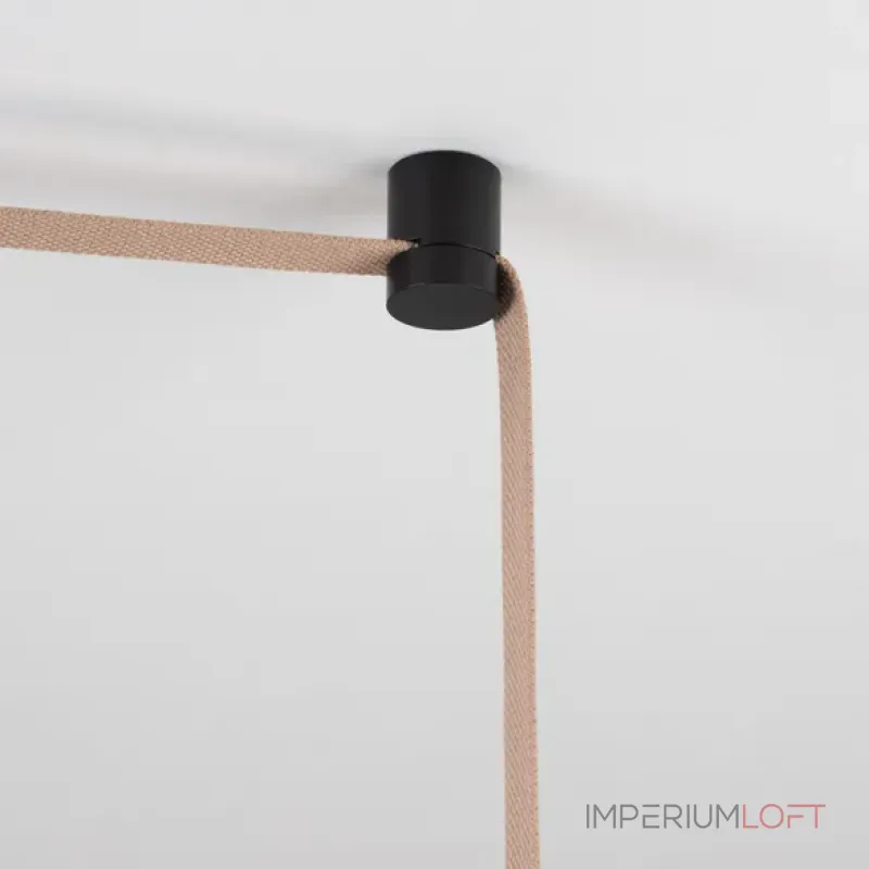 Чаша накладная промежуточная для монтажа ремня ART-INBELT-CANOPY-SURFACE-MID-H(BK)Arlight INBELT 47330
