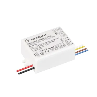 Блок питания ARJ-SP-40250-PFC-DALI2-PD (10W, 3-40V, 250mA, IP20) Arlight 047352