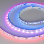 Светодиодная лента SPI-RZ-B60-8mm 12V RGB-PX1-BPT (9W/m, IP20, 5060, 5m) Arlight 047382