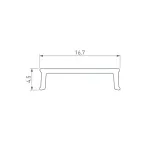 Рассеиватель для профиля STAIR-W65-2000 OPAL Arlight ARH-CEIL 47511