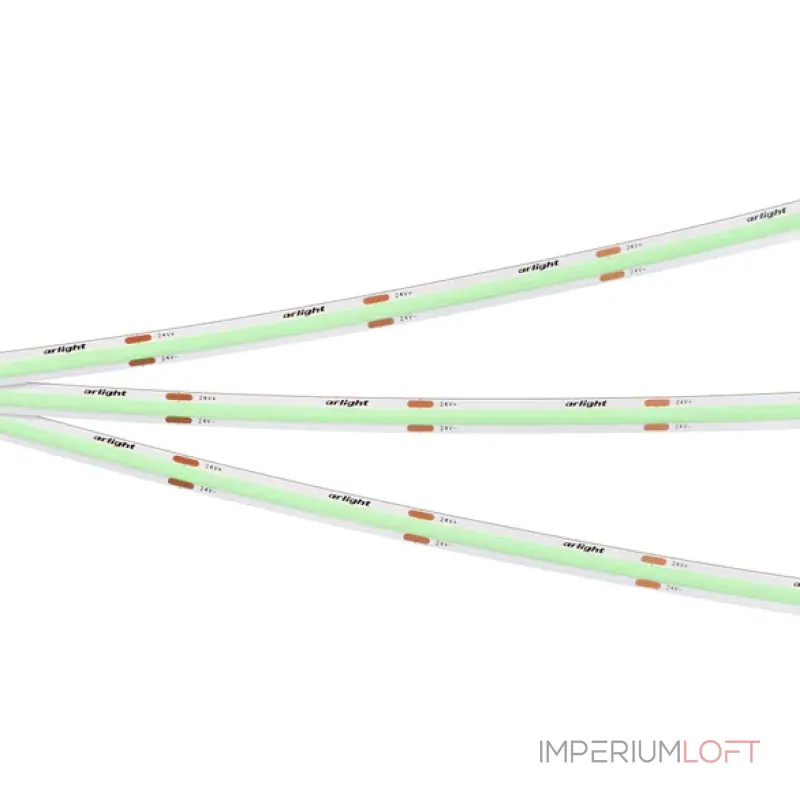 Светодиодная лента COB-X480-8mm 24V Aquamarine (8W/m, IP20, 5m) Arlight 047735