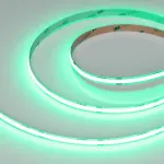 Светодиодная лента COB-X480-8mm 24V Green (8W/m, IP20, 5m) Arlight 047736