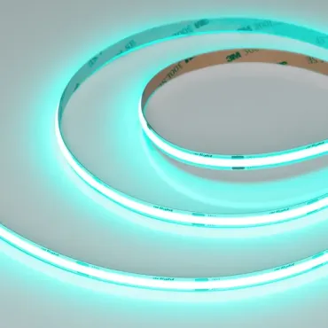 Светодиодная лента COB-X480-8mm 24V Emerald (8W/m, IP20, 5m) Arlight 047742