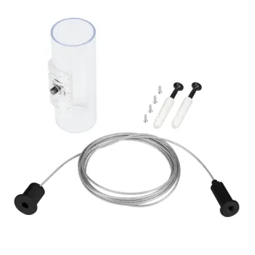 Подвес для герметичной ленты MOONLIGHT-HR-LIFT-SIDE-VR-D25-0080 Black Arlight 048390