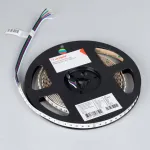 Светодиодная лента RT-H120-10mm 24V RGBW-Day-4-in-1 (25W/m, IP20, 4040, 5m) Arlight 048747