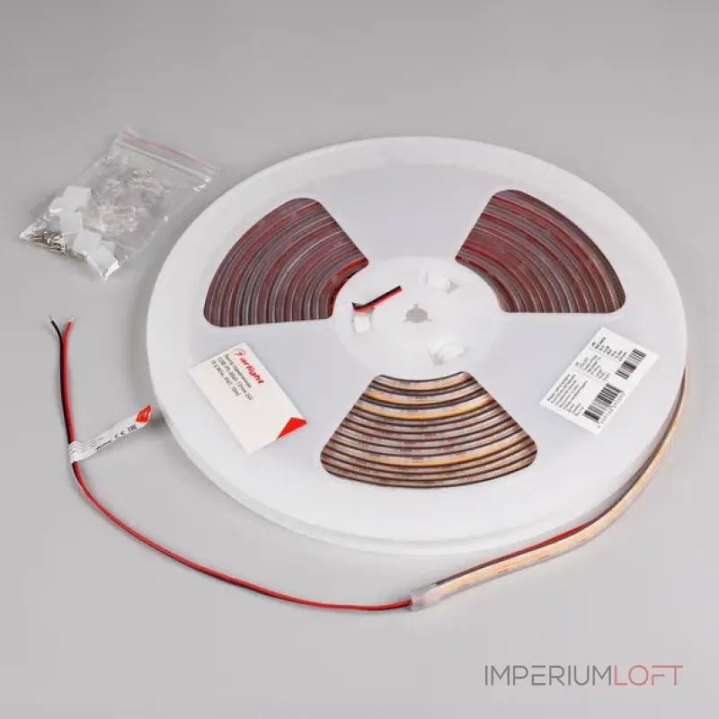 Светодиодная лента герметичная COB-PS-X560-12mm 24V Warm2700 (9.6W/m, IP67, 10m) Arlight 048910 Светодиодная лента герметичная COB-PS-X560-12mm 24V Warm2700 (9.6W/m, IP67, 10m) Arlight 048910