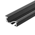 Профиль для светодиодной ленты SL-BEVEL-W21-F-2000 ANOD BLACK Arlight 048997