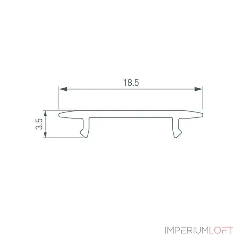 Рассеиватель SL-W14-F-2000 OPAL Arlight 049023 Рассеиватель SL-W14-F-2000 OPAL Arlight 049023