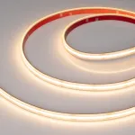Светодиодная лента герметичная COB-PS-X420-12mm 24V Warm2700 (4.8W/m, IP67, 15m) Arlight 049056