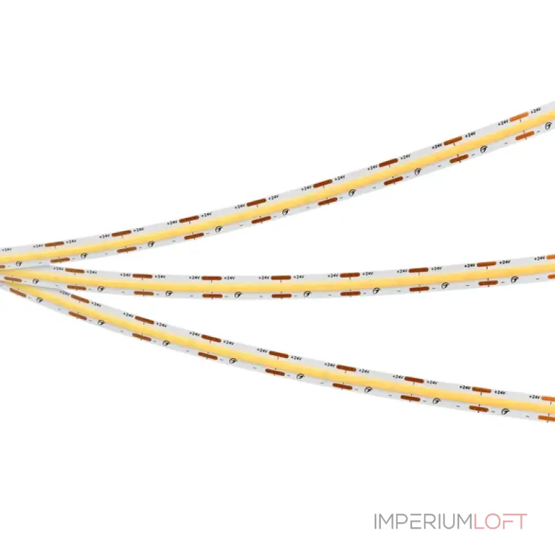 Светодиодная лента COB-X560-10mm 24V Warm3000 (9.6W/m, IP20, 10m) Arlight 049060