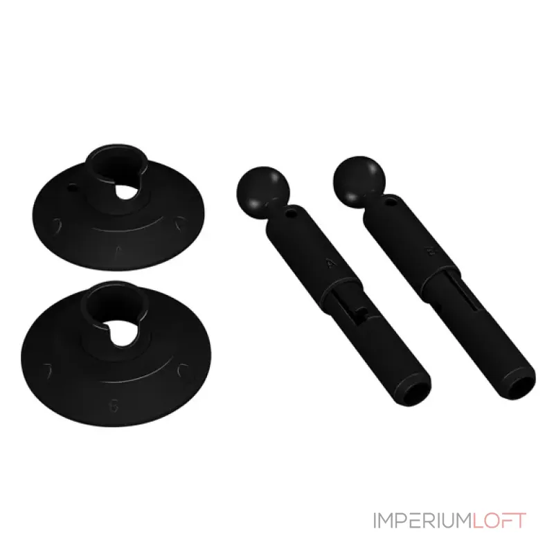 Крепление MOONLIGHT-COTTON-ROUND-D13-S-KIT Black Arlight 049328 Крепление MOONLIGHT-COTTON-ROUND-D13-S-KIT Black Arlight 049328