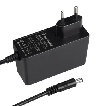 Блок питания ARDV-SP-60-24BW (24V, 2.5A, 60W, Адаптер) Arlight 049398 Блок питания ARDV-SP-60-24BW (24V, 2.5A, 60W, Адаптер) Arlight 049398