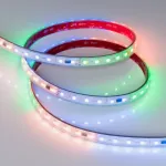 Светодиодная лента герметичная SPI-P-BA120-14mm 24V RGBW-White-PX6-BPT (16W/m, IP66, 5060/2835, 5m, бегущий огонь) Arlight 049401