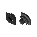 Заглушка SL-KANT-H10 BLACK с отверстием Arlight 049410