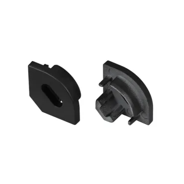 Заглушка SL-KANT-H10 BLACK с отверстием Arlight 049410