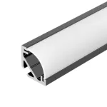 Заглушка SL-KANT-H10 BLACK с отверстием Arlight 049410