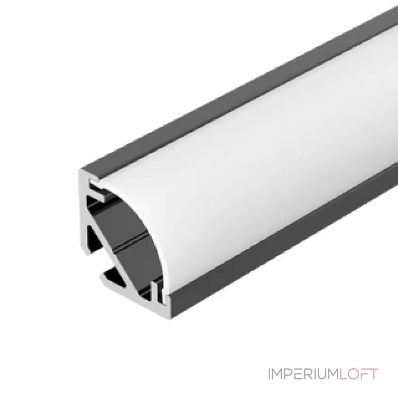 Заглушка SL-KANT-H10 BLACK с отверстием Arlight 049410
