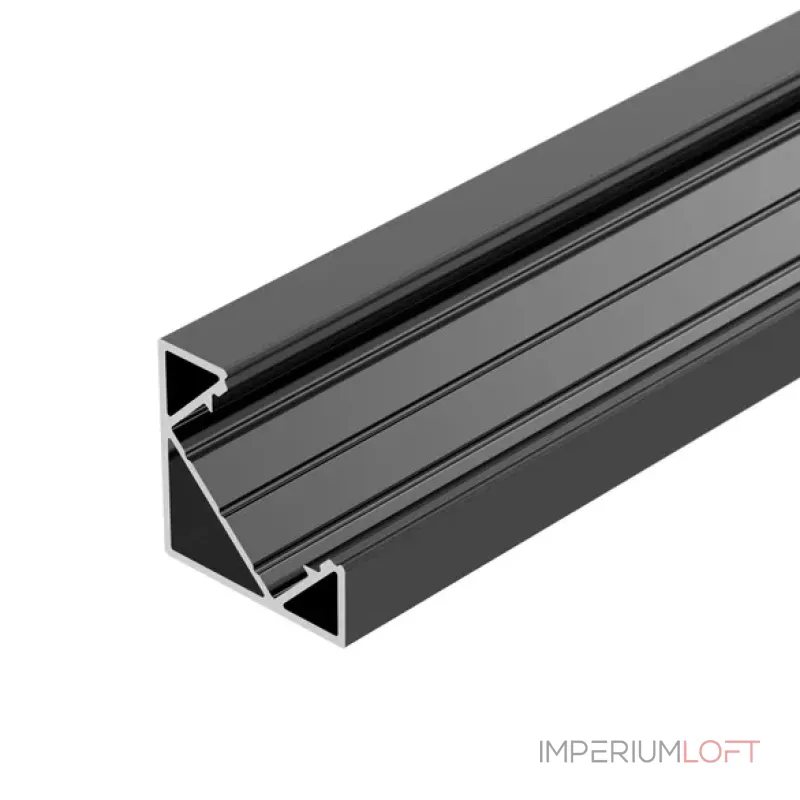 Профиль для светодиодной ленты SL-KANT-H18-2000 BLACK Arlight 049430