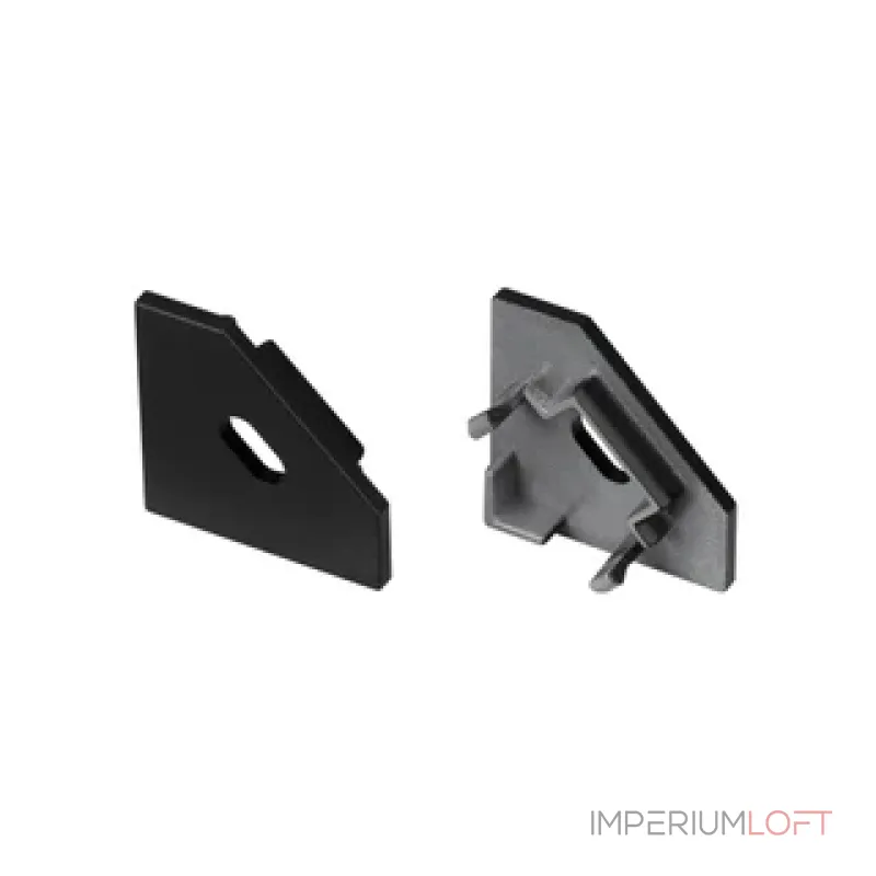 Заглушка SL-KANT-H18 FLAT BLACK глухая Arlight 049431