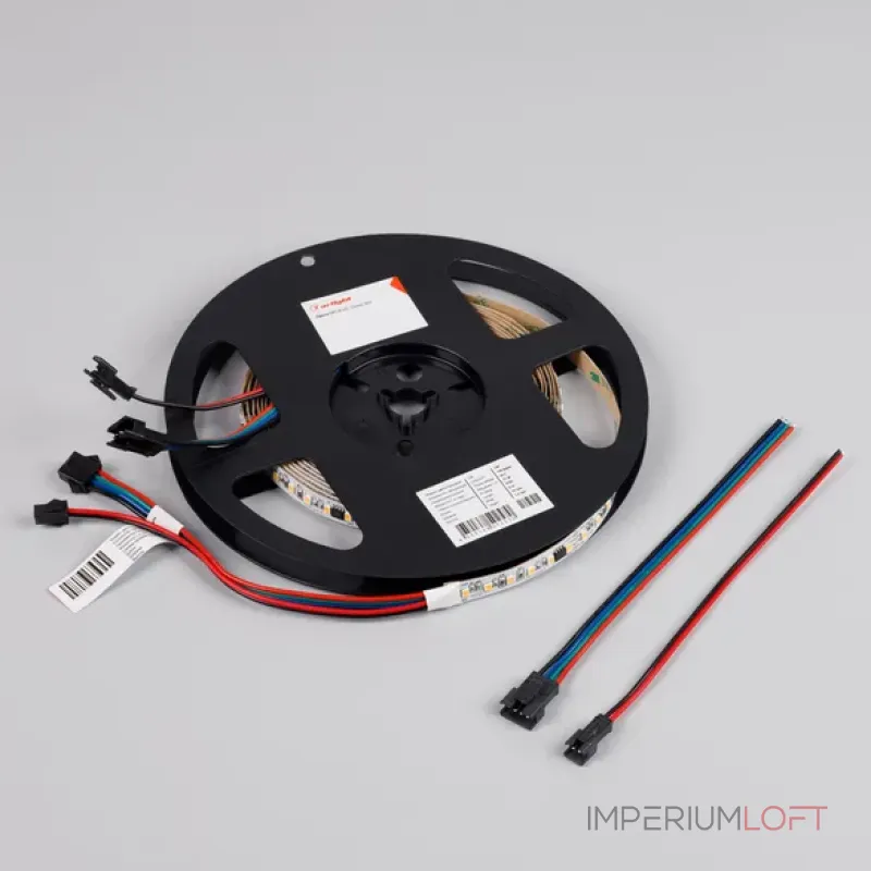 Светодиодная лента SPI-A120-10mm 24V Warm3000-PX6-BPT (11W/m, IP20, 2835, 5m, бегущий огонь) Arlight 049436