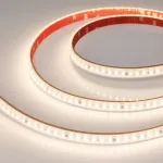 Светодиодная лента герметичная SPI-PS-A120-12mm 24V Warm3000-PX6-BPT (11W/m, IP67, 2835, 5m, бегущий огонь) Arlight 049447