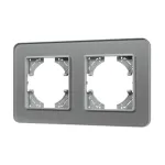 Рамка стеклянная FRM-OMALI-SFGS-2-GR Arlight 049710