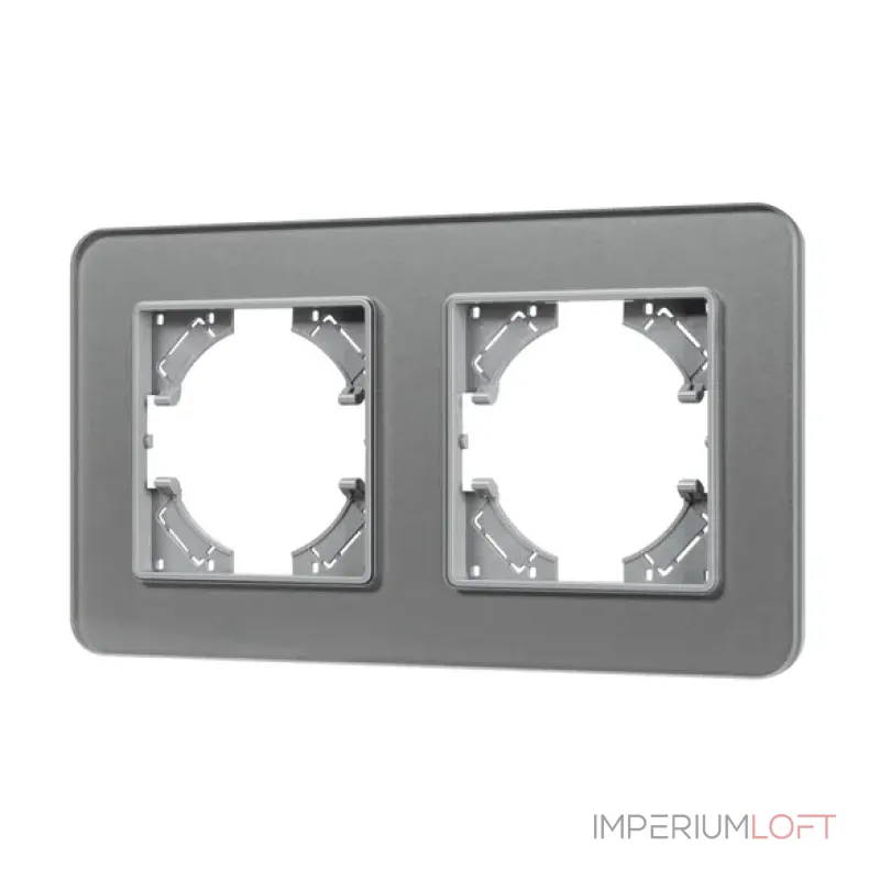 Рамка стеклянная FRM-OMALI-SFGS-2-GR Arlight 049710 Рамка стеклянная FRM-OMALI-SFGS-2-GR Arlight 049710