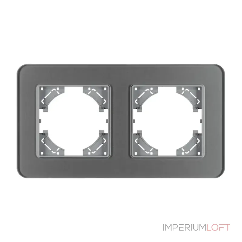 Рамка стеклянная FRM-OMALI-SFGS-2-GR Arlight 049710 Рамка стеклянная FRM-OMALI-SFGS-2-GR Arlight 049710