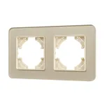 Рамка стеклянная FRM-OMALI-SFGS-2-GD Arlight 049711