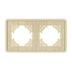 Рамка стеклянная FRM-OMALI-SFGS-2-GD Arlight 049711