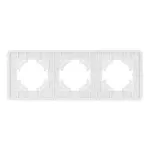 Рамка стеклянная FRM-OMALI-SFGS-3-WH Arlight 049712