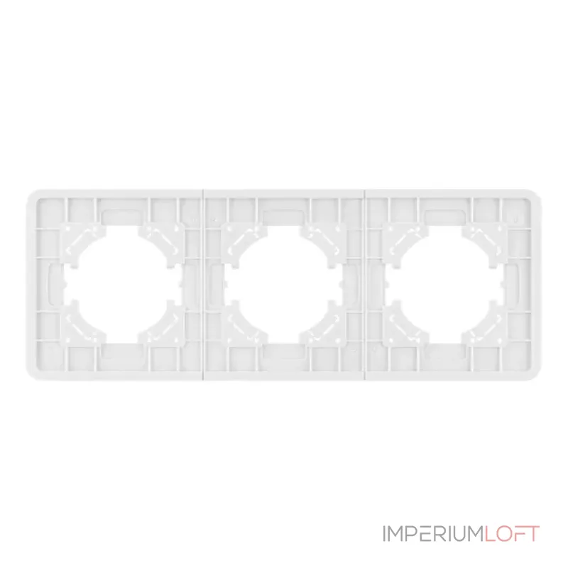 Рамка стеклянная FRM-OMALI-SFGS-3-WH Arlight 049712 Рамка стеклянная FRM-OMALI-SFGS-3-WH Arlight 049712