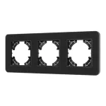 Рамка стеклянная FRM-OMALI-SFGS-3-BK Arlight 049713