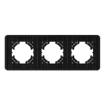 Рамка стеклянная FRM-OMALI-SFGS-3-BK Arlight 049713