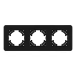 Рамка стеклянная FRM-OMALI-SFGS-3-BK Arlight 049713