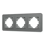 Рамка стеклянная FRM-OMALI-SFGS-3-GR Arlight 049714