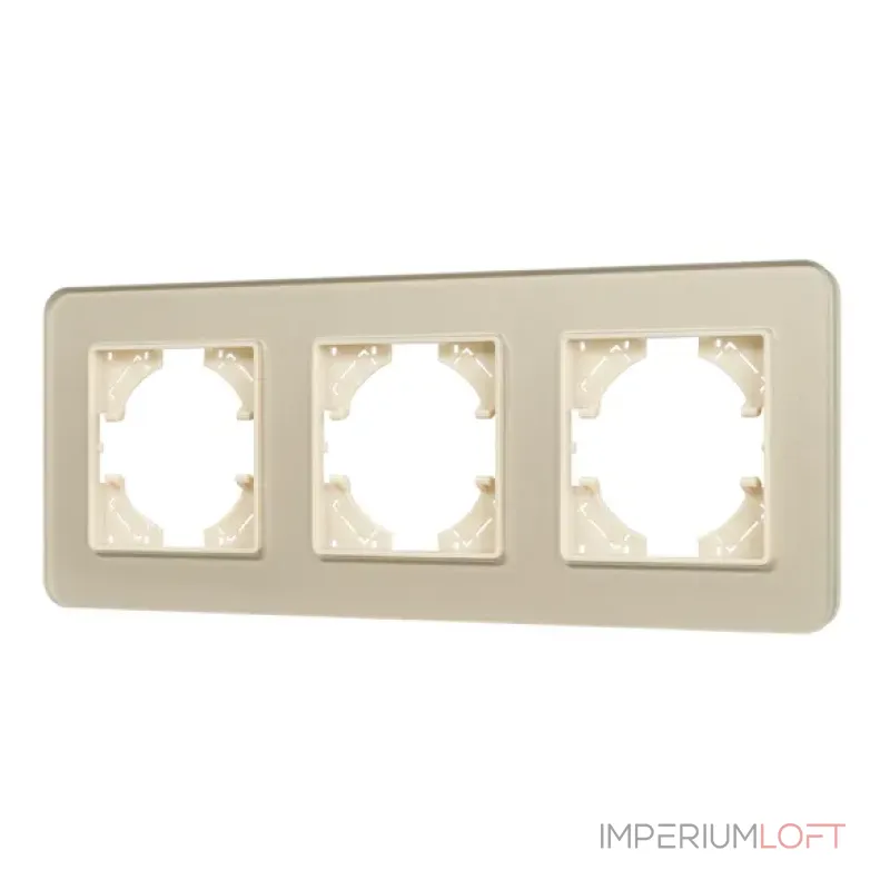 Рамка стеклянная FRM-OMALI-SFGS-3-GD Arlight 049715 Рамка стеклянная FRM-OMALI-SFGS-3-GD Arlight 049715