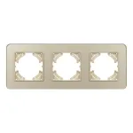 Рамка стеклянная FRM-OMALI-SFGS-3-GD Arlight 049715