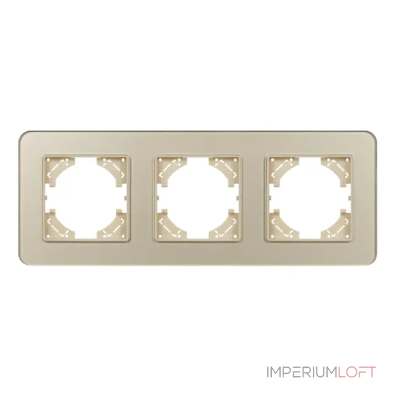 Рамка стеклянная FRM-OMALI-SFGS-3-GD Arlight 049715 Рамка стеклянная FRM-OMALI-SFGS-3-GD Arlight 049715