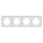 Рамка стеклянная FRM-OMALI-SFGS-4-WH Arlight 049716