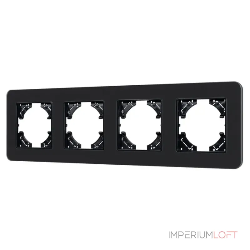Рамка стеклянная FRM-OMALI-SFGS-4-BK Arlight 049717 Рамка стеклянная FRM-OMALI-SFGS-4-BK Arlight 049717