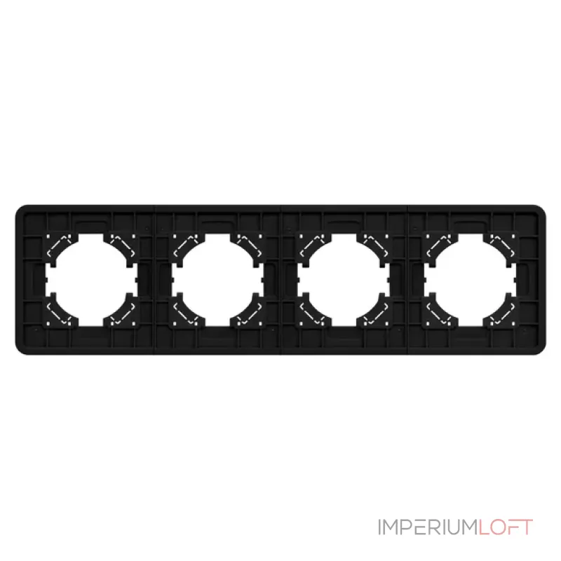 Рамка стеклянная FRM-OMALI-SFGS-4-BK Arlight 049717 Рамка стеклянная FRM-OMALI-SFGS-4-BK Arlight 049717