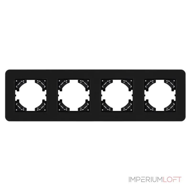 Рамка стеклянная FRM-OMALI-SFGS-4-BK Arlight 049717 Рамка стеклянная FRM-OMALI-SFGS-4-BK Arlight 049717