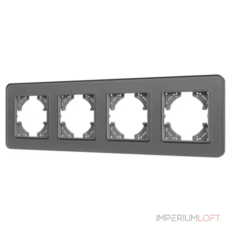 Рамка стеклянная FRM-OMALI-SFGS-4-GR Arlight 049718 Рамка стеклянная FRM-OMALI-SFGS-4-GR Arlight 049718