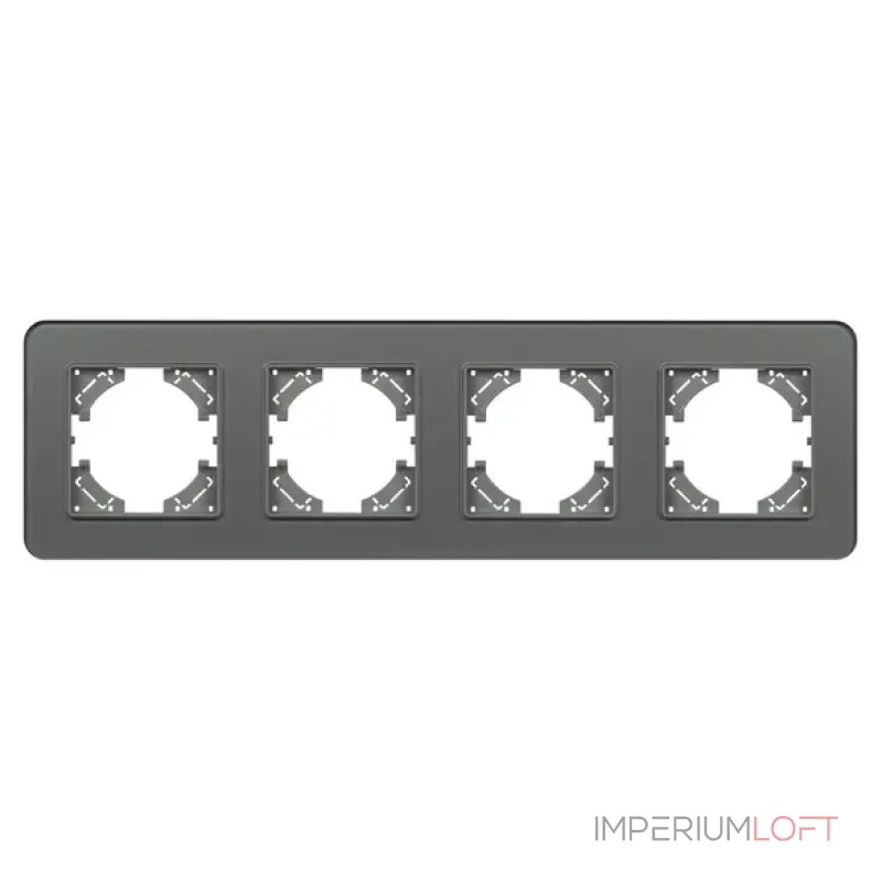 Рамка стеклянная FRM-OMALI-SFGS-4-GR Arlight 049718 Рамка стеклянная FRM-OMALI-SFGS-4-GR Arlight 049718
