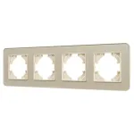 Рамка стеклянная FRM-OMALI-SFGS-4-GD Arlight 049719