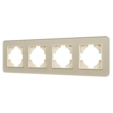 Рамка стеклянная FRM-OMALI-SFGS-4-GD Arlight 049719